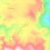 Mappa topografica San Francisco de la Sierra, altitudine, rilievo
