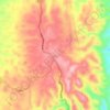 Mappa topografica Lugo, altitudine, rilievo