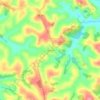 Mappa topografica Colônia, altitudine, rilievo