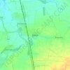 Mappa topografica Biesen, altitudine, rilievo