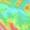 Mappa topografica Caimercati, altitudine, rilievo