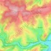Mappa topografica Alster, altitudine, rilievo