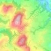 Mappa topografica Sublessy, altitudine, rilievo