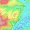 Mappa topografica Tageberg, altitudine, rilievo