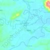 Mappa topografica Tacayan, altitudine, rilievo