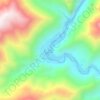 Mappa topografica Kiari, altitudine, rilievo