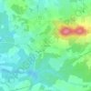 Mappa topografica Les Haberderies, altitudine, rilievo