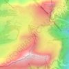 Mappa topografica Fulberg, altitudine, rilievo
