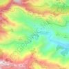 Mappa topografica Chejelipes, altitudine, rilievo