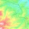 Mappa topografica Mwangaza, altitudine, rilievo