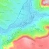Mappa topografica La Maladrerie, altitudine, rilievo