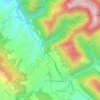 Mappa topografica Aiale, altitudine, rilievo