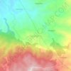 Mappa topografica Cang-agong, altitudine, rilievo