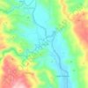 Mappa topografica Pañalum, altitudine, rilievo