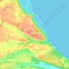Mappa topografica La Baie Boisvin, altitudine, rilievo