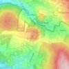 Mappa topografica Sensenstein, altitudine, rilievo