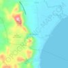 Mappa topografica Palikpikan, altitudine, rilievo