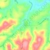 Mappa topografica Thorpdale, altitudine, rilievo