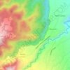 Mappa topografica Karilongan, altitudine, rilievo