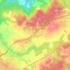 Mappa topografica Minkama I, altitudine, rilievo