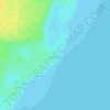 Mappa topografica Pohakupala, altitudine, rilievo