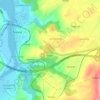 Mappa topografica San Miguel, altitudine, rilievo