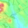 Mappa topografica Annsborough, altitudine, rilievo