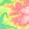 Mappa topografica Cheminade, altitudine, rilievo