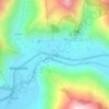 Mappa topografica Huaran, altitudine, rilievo