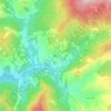 Mappa topografica Biforco, altitudine, rilievo