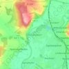 Mappa topografica Ettmannsdorf, altitudine, rilievo
