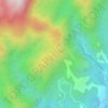 Mappa topografica Dirt Riders Southern Leyte Usay Lubi, altitudine, rilievo