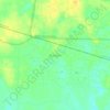 Mappa topografica Mandeni, altitudine, rilievo