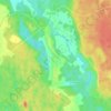 Mappa topografica Климово, altitudine, rilievo