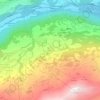 Mappa topografica Surcuolm, altitudine, rilievo