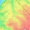 Mappa topografica Sur Miermont, altitudine, rilievo