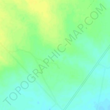 Mappa topografica Roswell Lake Dam, altitudine, rilievo