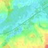 Mappa topografica Zernin, altitudine, rilievo