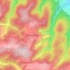 Mappa topografica Wittmannsgereuth, altitudine, rilievo