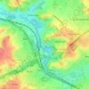 Mappa topografica Kathagen, altitudine, rilievo