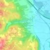 Mappa topografica Galivet, altitudine, rilievo