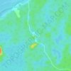 Mappa topografica Ngombi, altitudine, rilievo