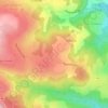 Mappa topografica Les Clavelloux, altitudine, rilievo