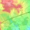 Mappa topografica Bois d'Ardeau, altitudine, rilievo