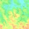 Mappa topografica Lesquelen, altitudine, rilievo