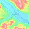 Mappa topografica Bajo Pichanaqui, altitudine, rilievo