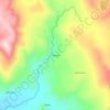 Mappa topografica Totuma, altitudine, rilievo