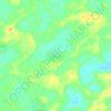 Mappa topografica Bejasar, altitudine, rilievo