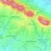 Mappa topografica Siedinghausen, altitudine, rilievo