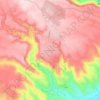 Mappa topografica Avola Antica, altitudine, rilievo